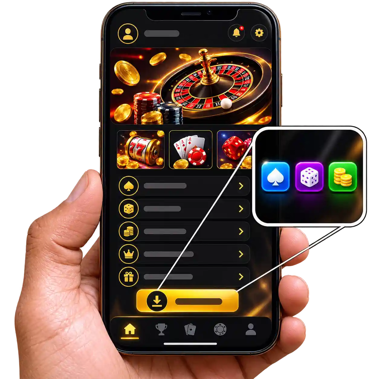 Live roulette preview